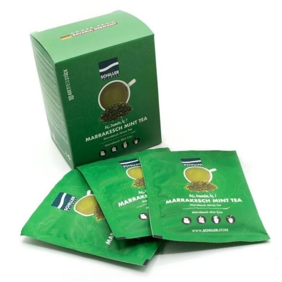 Schiller Aç Demle İç Bitki Çayı Marrakesch Mint Tea 10 lu