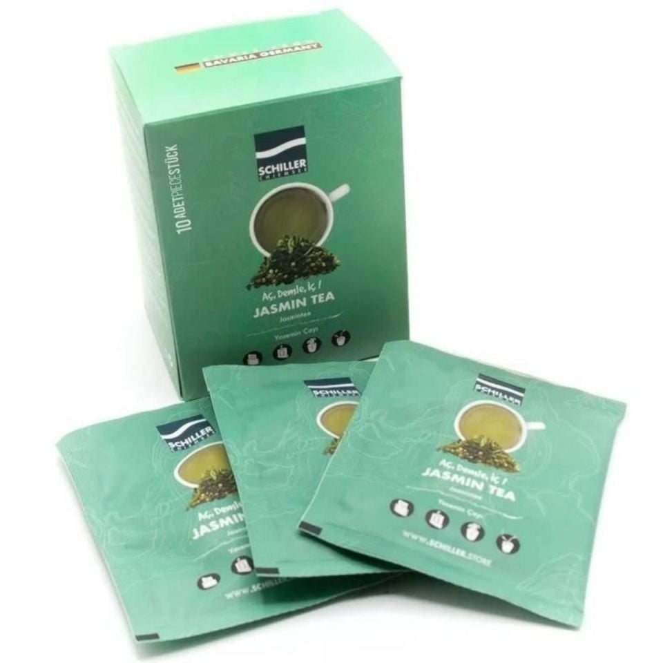 Open, Brew, Drink Herbal Tea Jasmin Tea 10 Pack