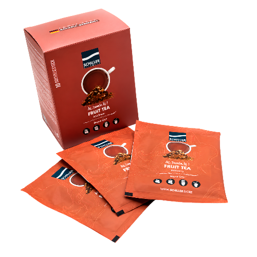 Öffnen, Aufbrühen, Trinken Kräutertee Früchtetee 10 Stück