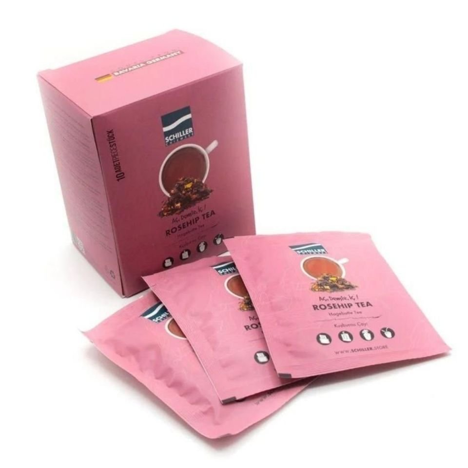 Schiller Aç Demle İç Bitki Çayı Rosehip Tea (Kuşburnu Çayı) 10 lu
