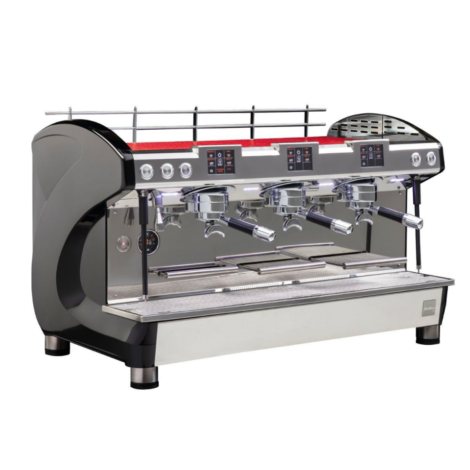 Reneka Life Digital Latte Art 3-Gruppen-Espressomaschine