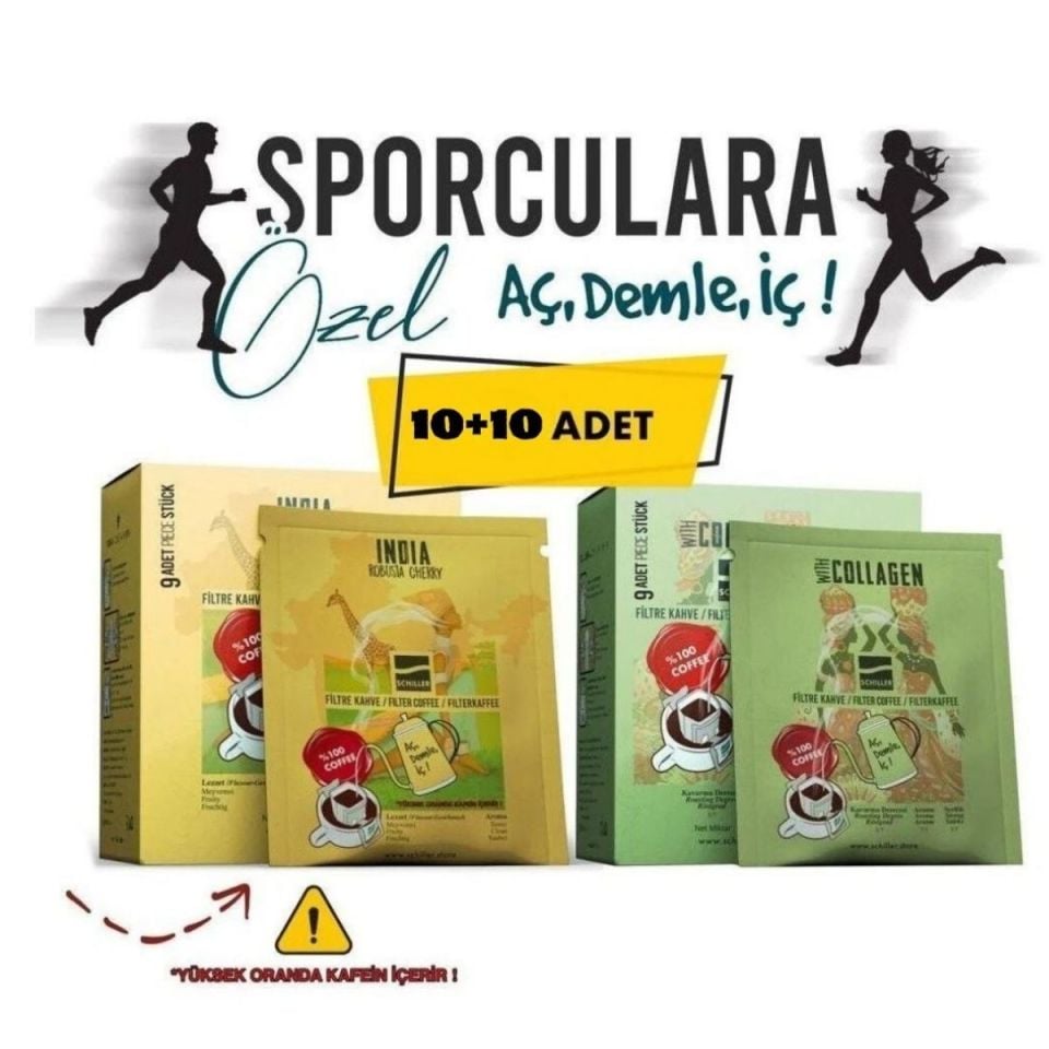 Special Open and Brew Filter Coffee for Athletes 2 Boxes