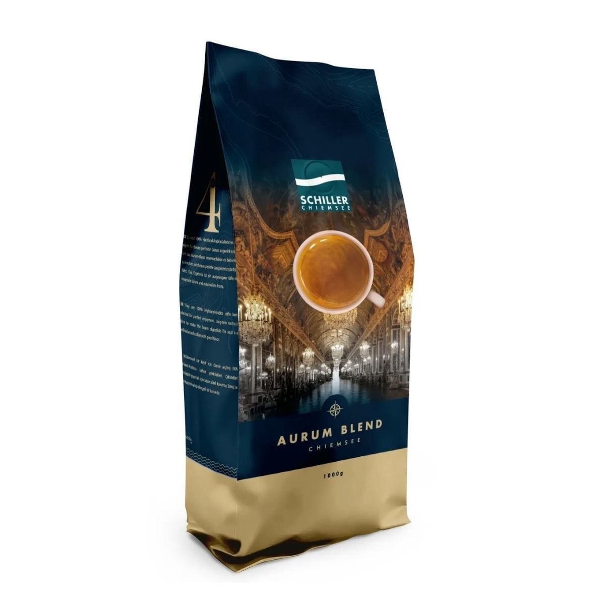 Café en grains Schiller Aurum Gourmet Blend 1000 g