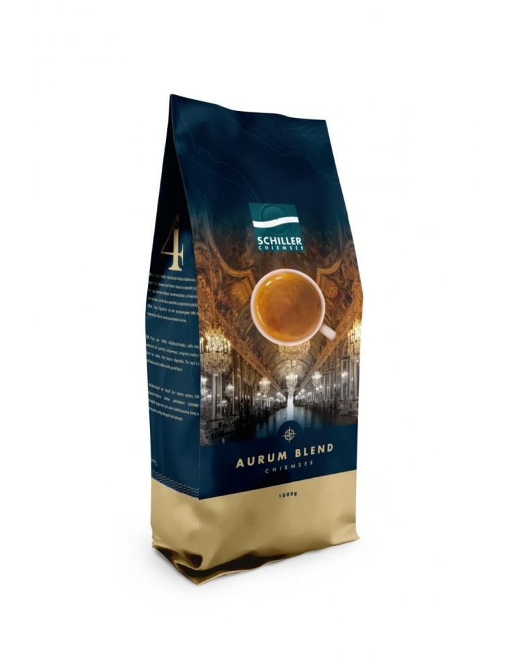Schiller Aurum Gourmet Blend 1000 Gr Çekirdek Kahve Öğütülmüş Espresso