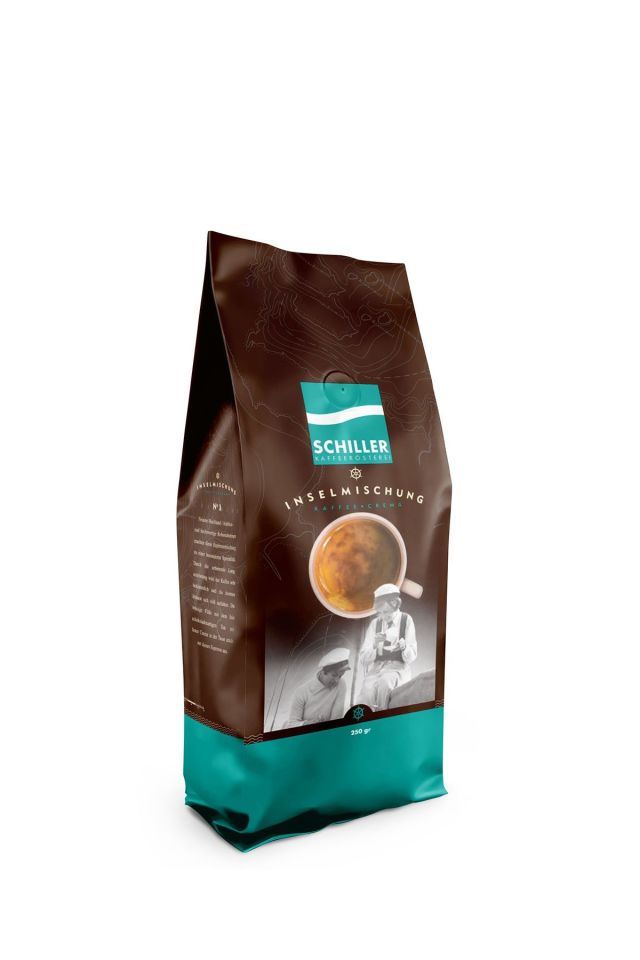 Schiller Inselmischung Blend 1000 Gr Çekirdek Kahve Öğütülmüş Espresso