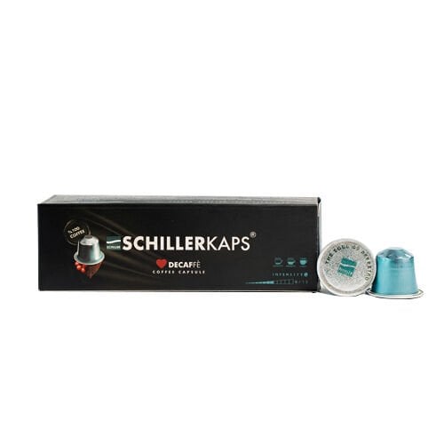 Decaf (entkoffeiniert) Aluminium-Kaffeekapseln 10er-Pack