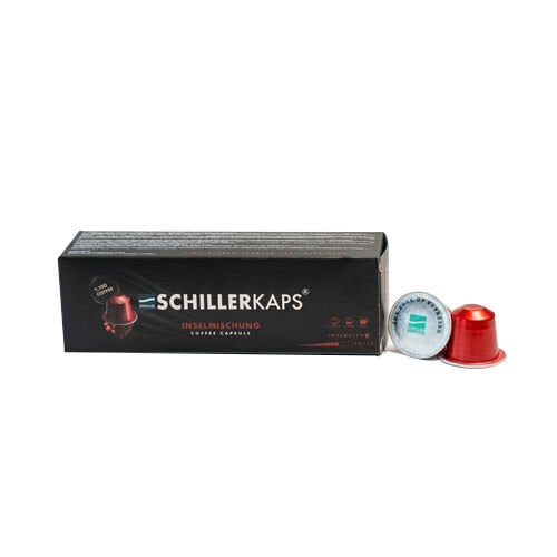 Capsules de café en aluminium à isolation thermique, lot de 10