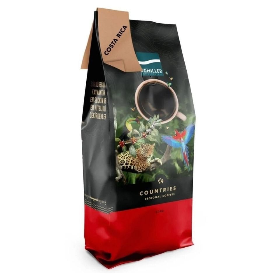 Schiller Costa Rica SHB 250 Gr Yöresel Çekirdek Kahve