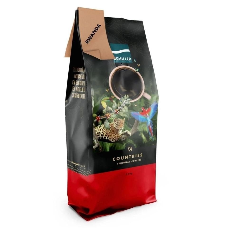 Schiller Rwanda Blue Bourbon 250 Gr Local Coffee Beans