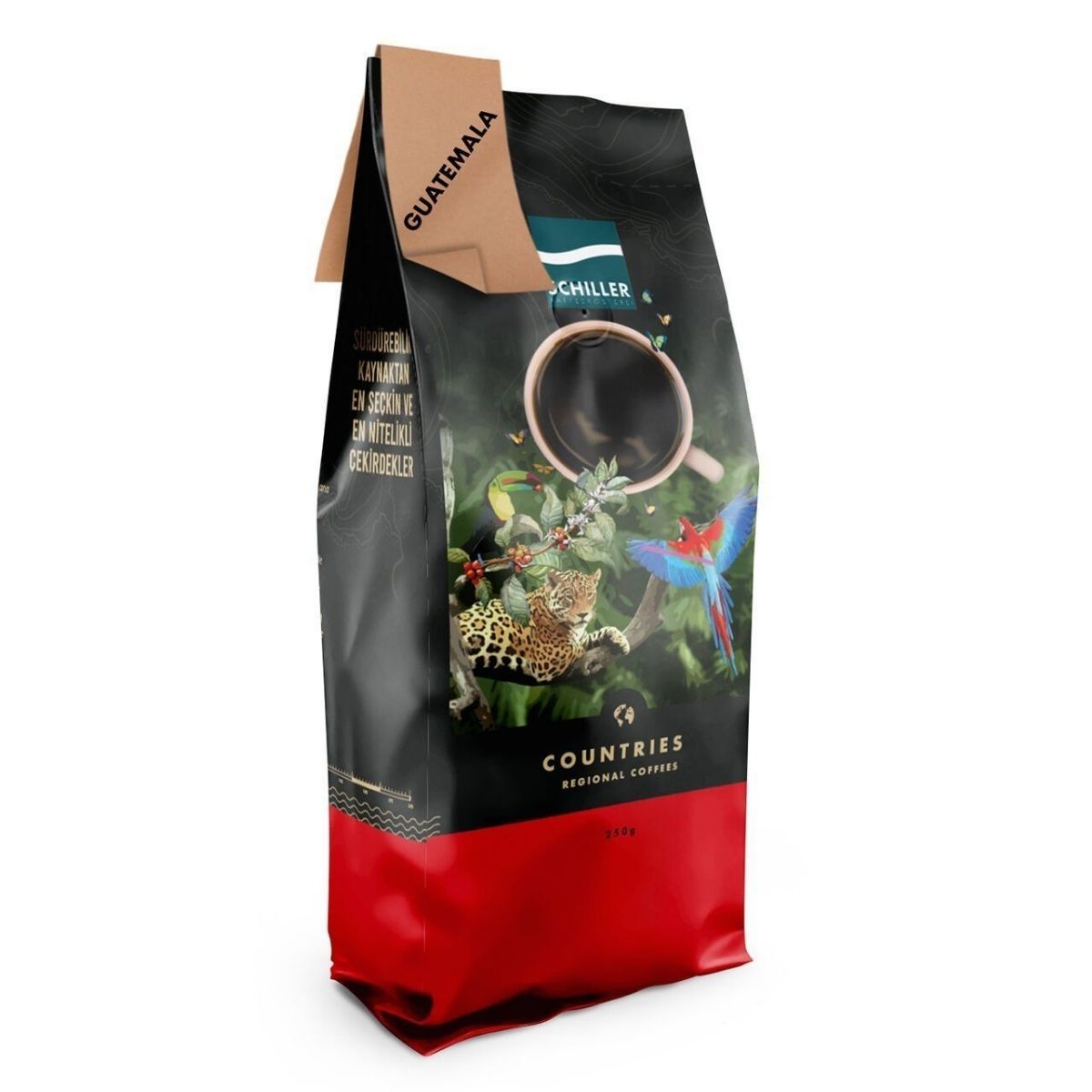 Schiller Guatemala Santa Rosa 250 Gr Yöresel Çekirdek Kahve