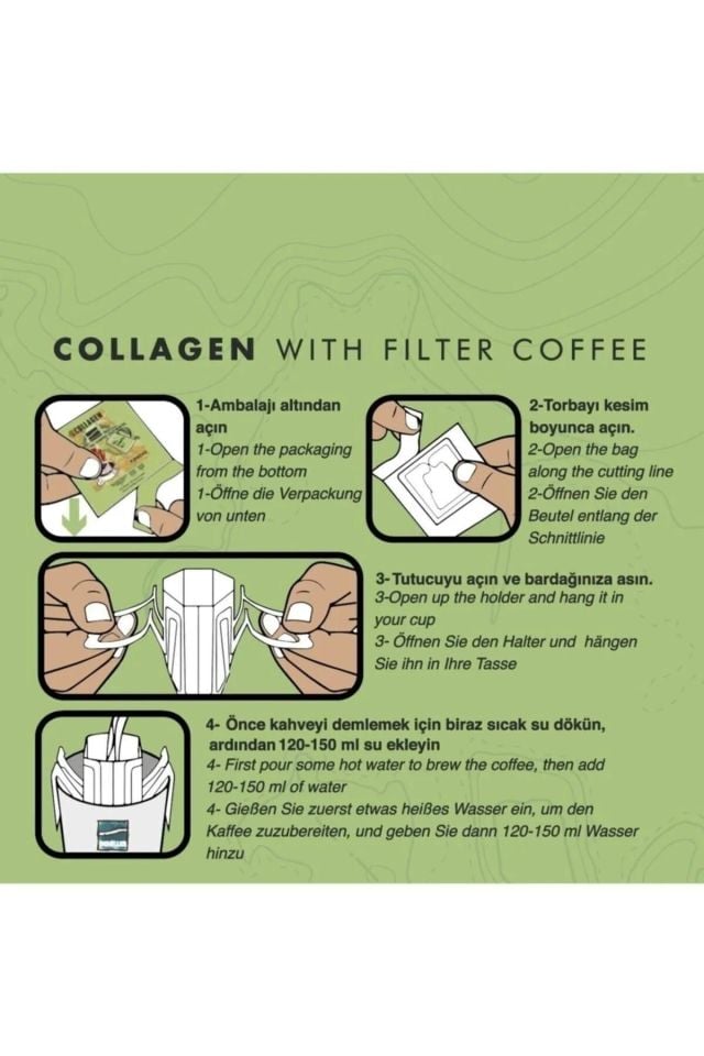 Aç Demle İç Filtre Kahve Wıth Collagen 10 lu