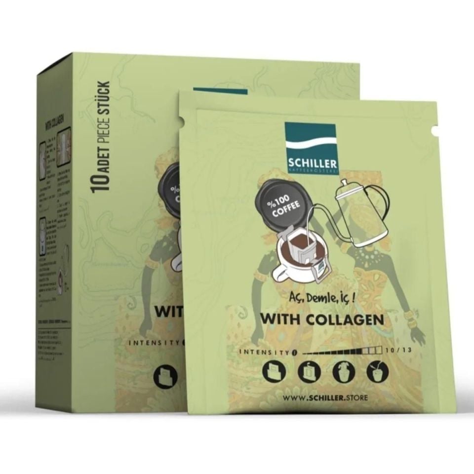 Open Brew Internal Filter Coffee With Collagen 10 pcs