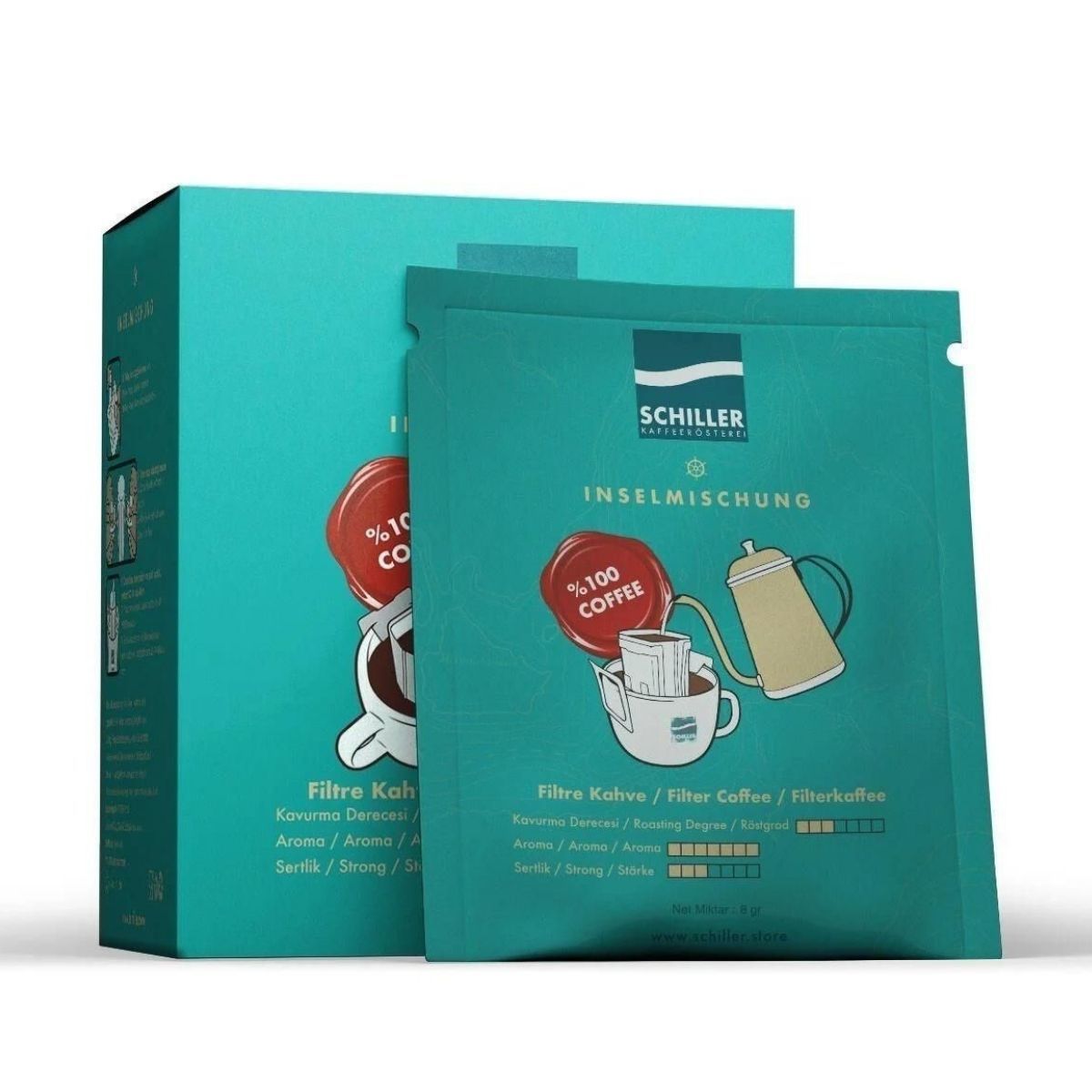 Aç Demle İç Filtre Kahve Inselmischung 10 lu
