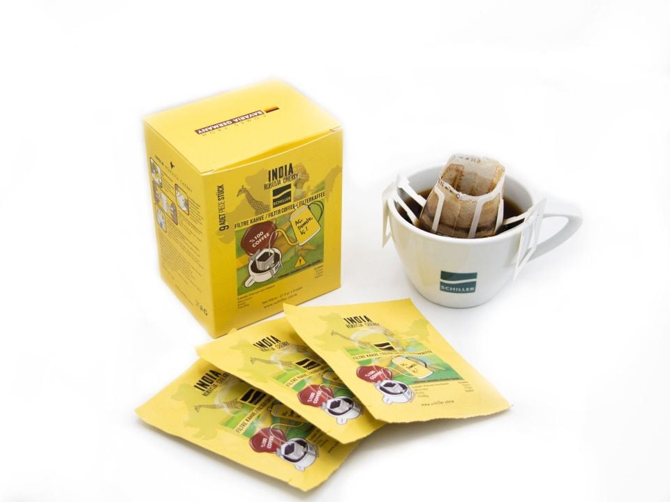 Aç Demle İç Filtre Kahve India Robusta Cherry 10 lu