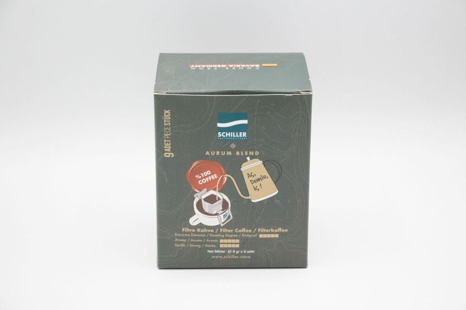 Aç Demle İç Filtre Kahve Aurum Blend 10 lu