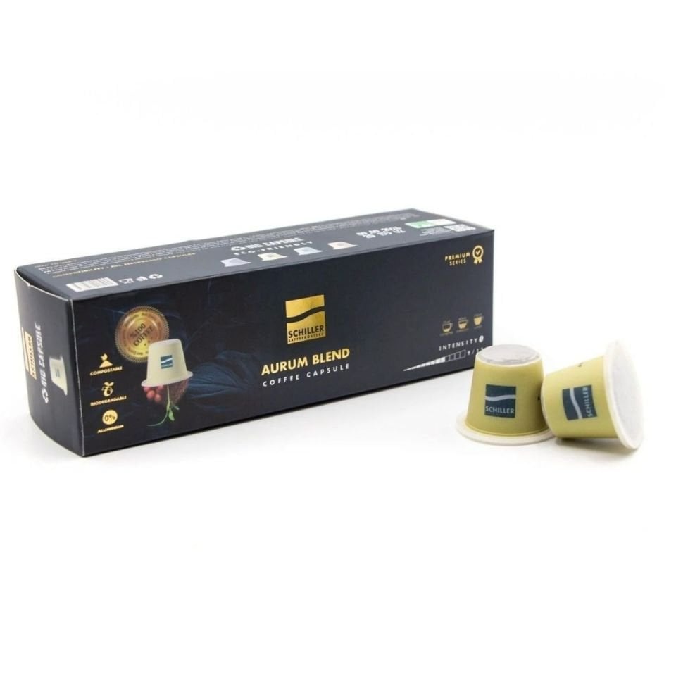 Aurum Blend Bio Capsule Coffees Pack of 10