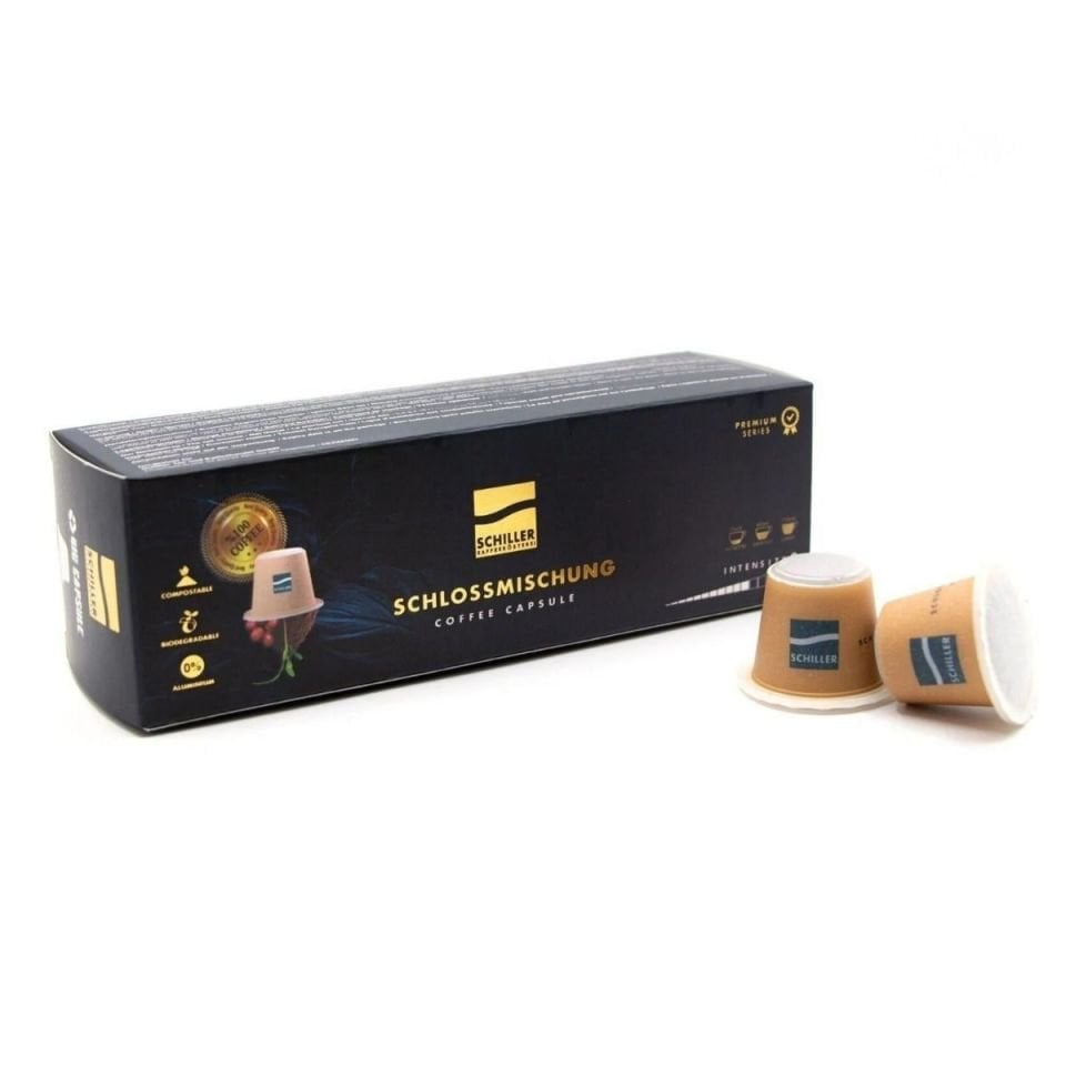 Schlossmischung Bio Kaffeekapseln 10er Pack
