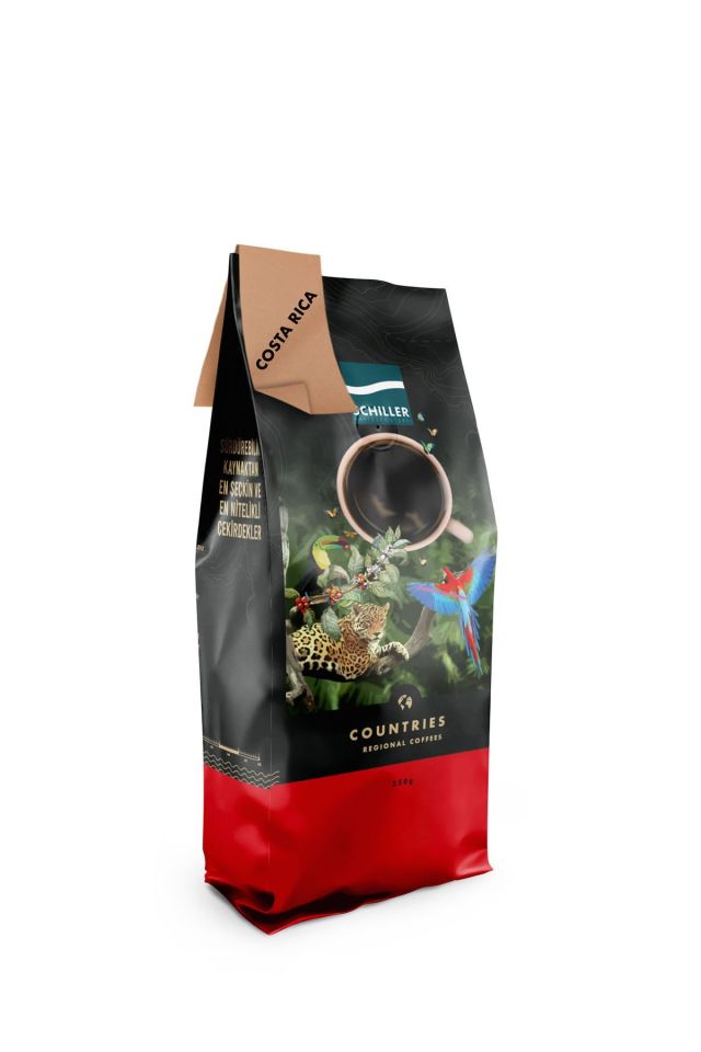 Schiller Costa Rica SHB 250 Gr Yöresel Çekirdek Kahve Moka Pot