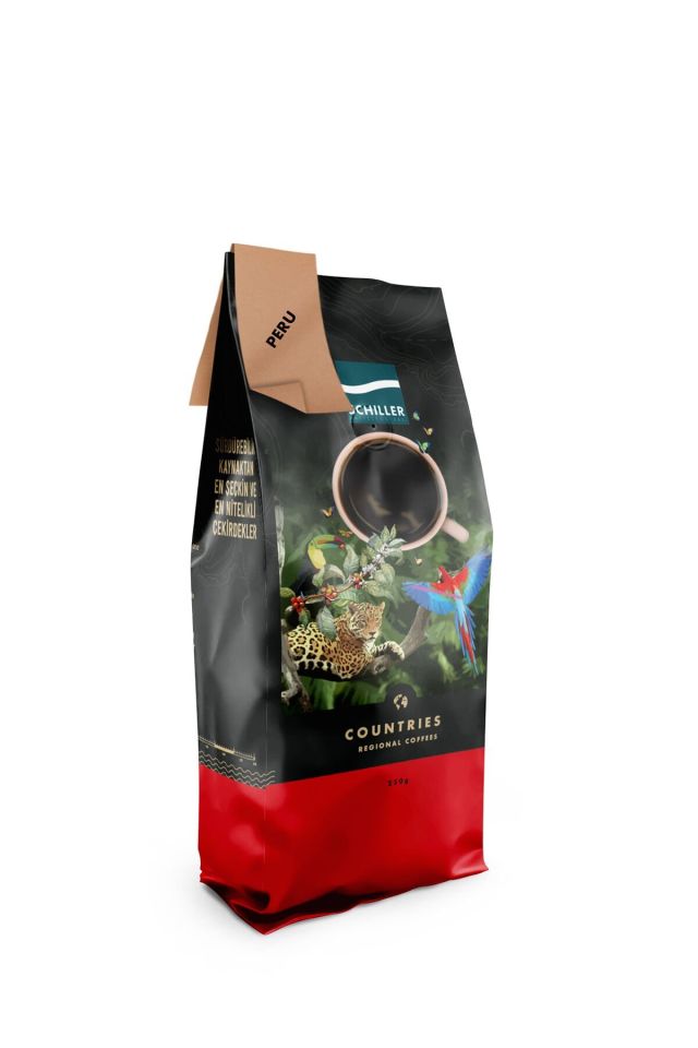 Schiller Peru SHB MCM 250 Gr Yöresel Çekirdek Kahve French Press