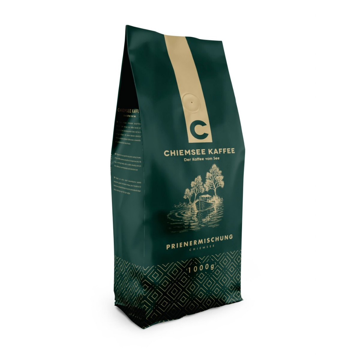 Chiemsee Kaffee Prienermischung 1000 gr Kaffeebohnen
