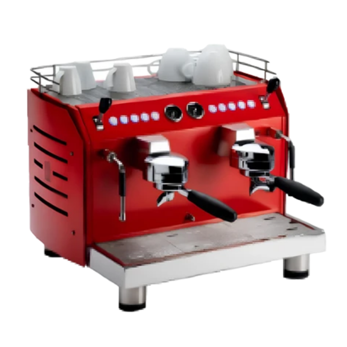 Machine à café expresso rouge Reneka Family COMPACT 2