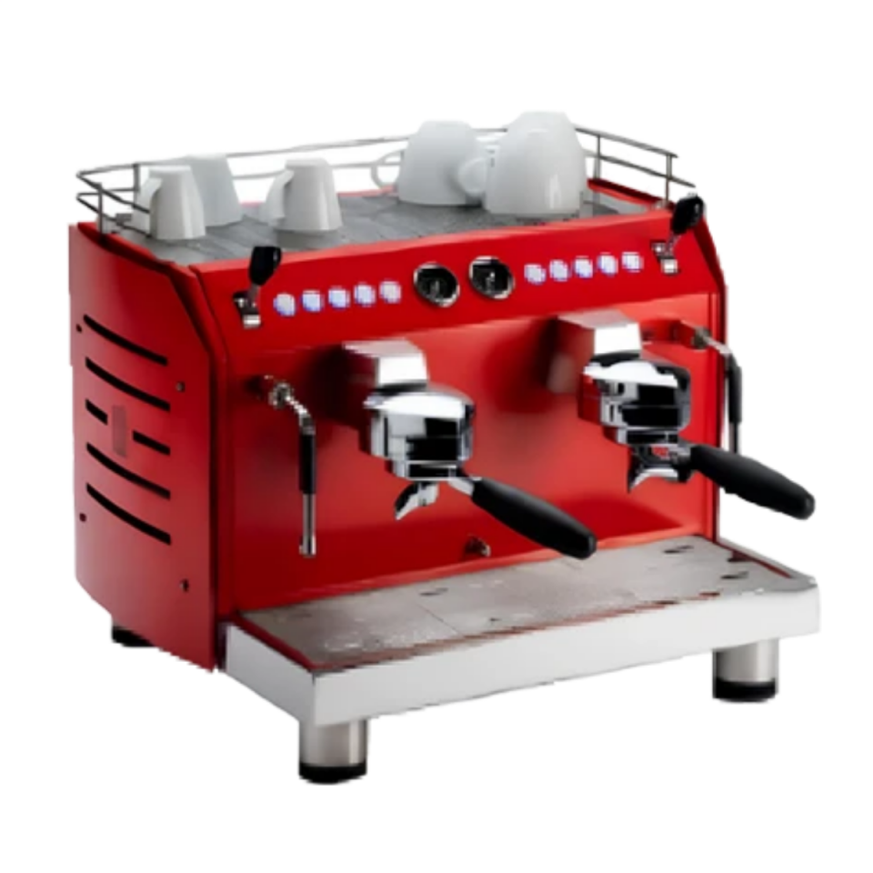 Reneka Family COMPACT 2 Red Espresso Coffee Machine