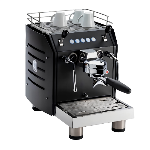 Reneka Family Compact 1 Schwarze Espressomaschine