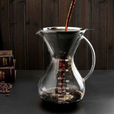 Chemex - 8 Cup 1000 ml Kulplu Kahve Demleme