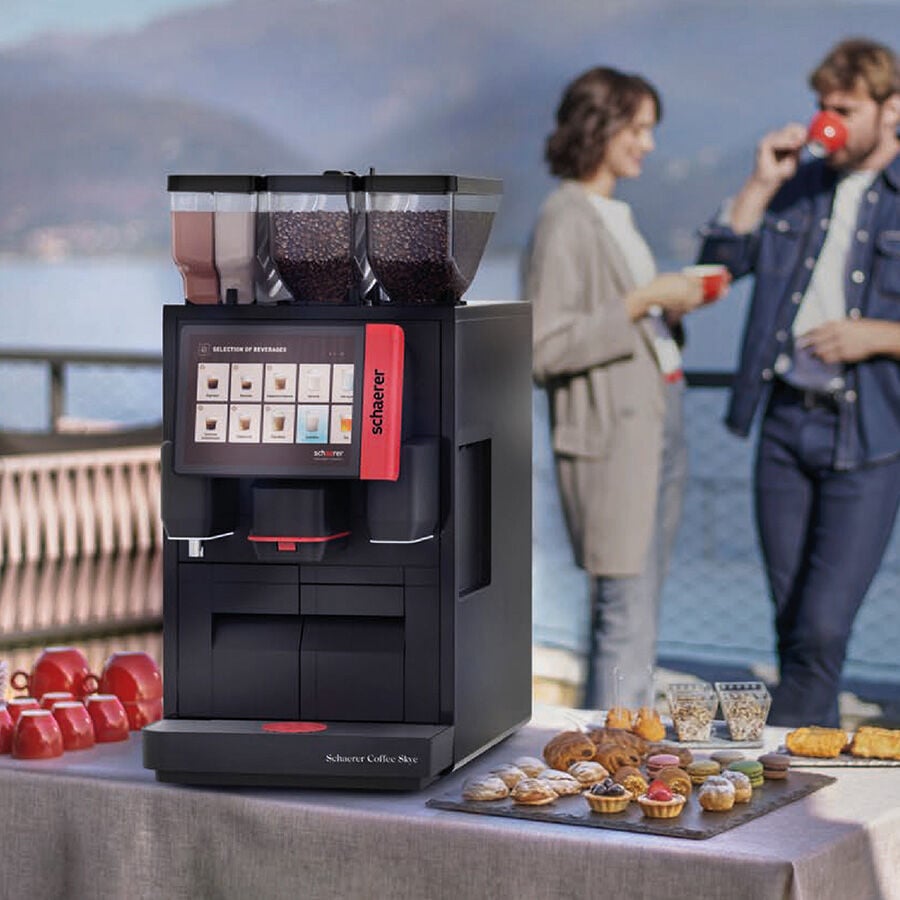 Schaerer Coffee Skye Çift Hazneli Tam Otomatik Kahve Makinesi