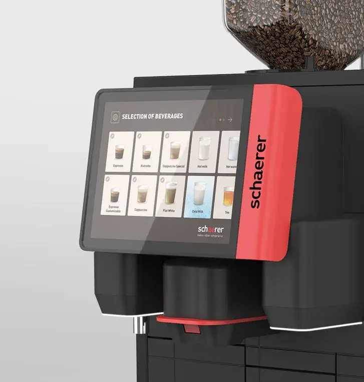 Schaerer Coffee Skye Çift Hazneli Tam Otomatik Kahve Makinesi