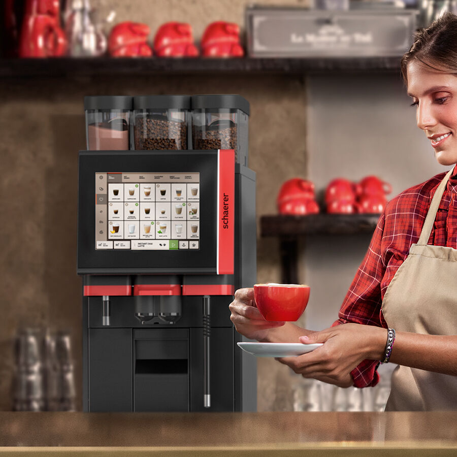 Schaerer Coffee Soul Çift Hazneli Tam Otomatik Kahve Makinesi