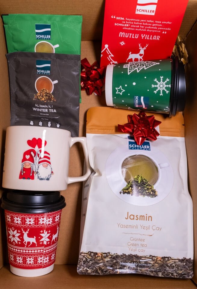 Yılbaşı Hediye Paketi – Kupa & Jasmin Bitki Çayı