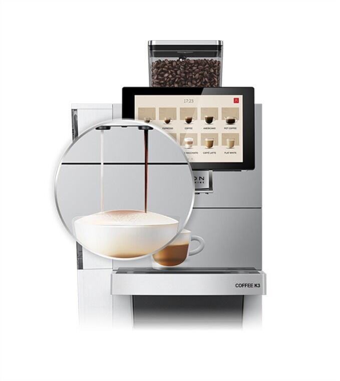 Aaron Coffee K3 Tam Otomatik Kahve Makinesi
