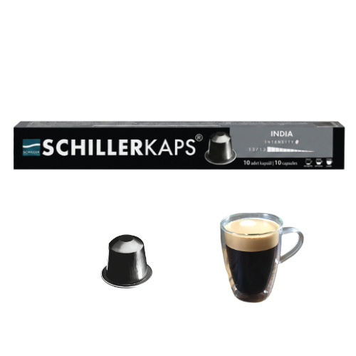 Schillerkaps India Kapsül Kahve (10'lu)