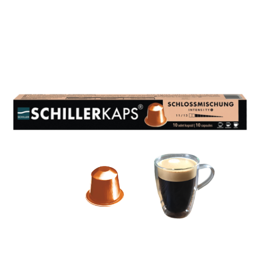Schillerkaps Schlossmischung Kapsül Kahve (10'lu)