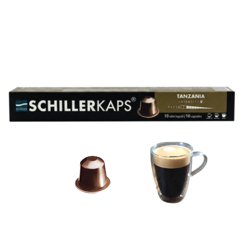 Schillerkaps Tanzania Kapsül Kahve (10'lu)